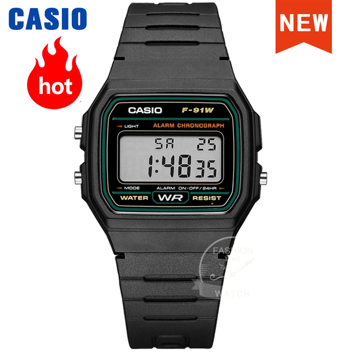 Resin Art Watch - Relógio Masculino Casio Top Luxuoso Conjunto