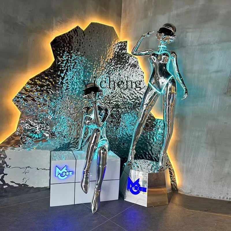 Resin Art Floor - b20 Escultura Future Ji: Figura Artística