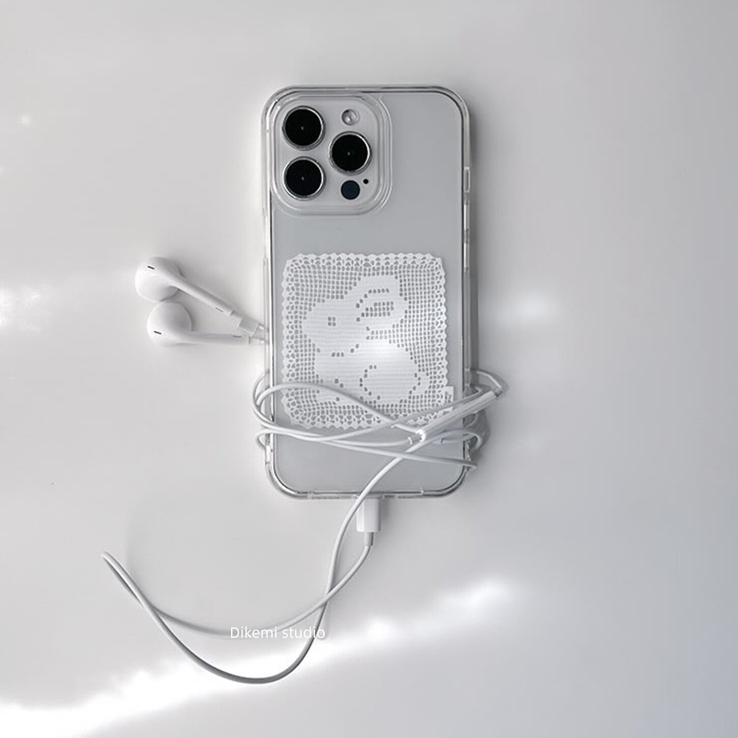 Resin Art Phone Case - Capa de Silicone Antichoque Coreana com