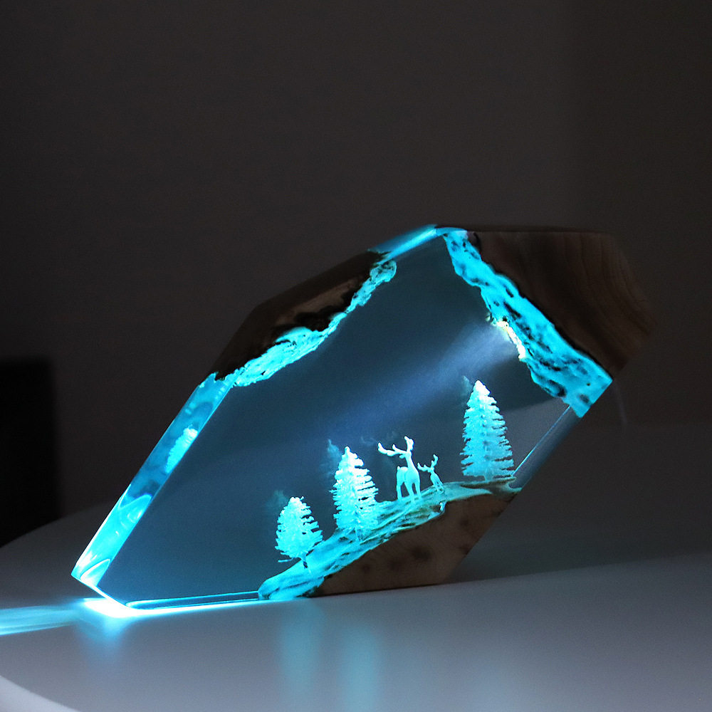 Resin Art Decor - Arte de Mesa Fada da Floresta