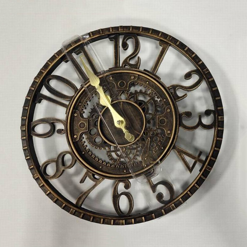 Relógio de Parede Externo à Pr - Resin Art Watch avaliação e preço