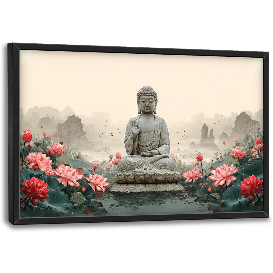 Estátua Grande de Buda em Mosa - Resin Art Studio avaliação e preço