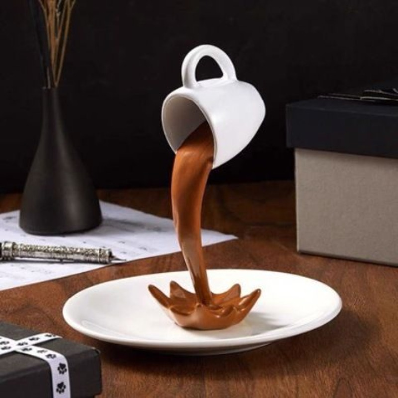 Escultura de Arte em 3D de Cop - Resin Art Pouring avaliação e preço