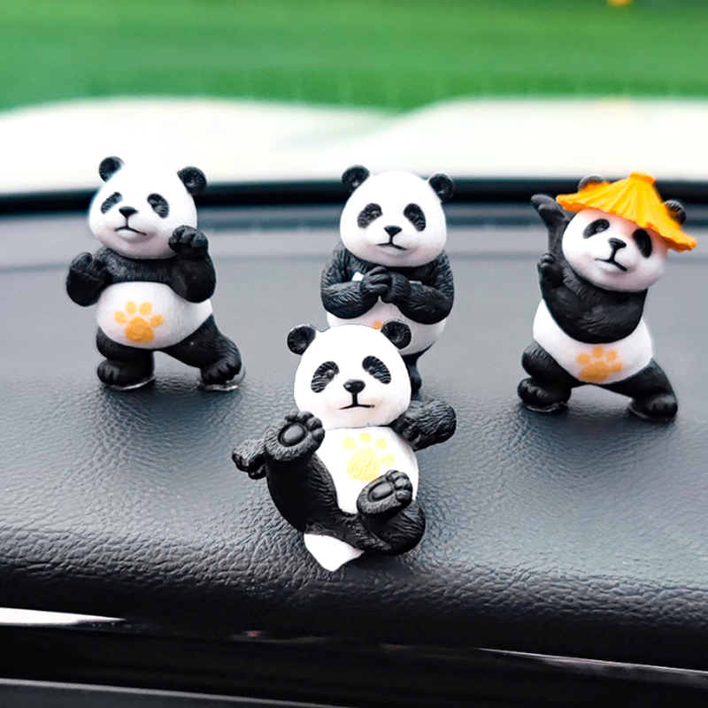 Novo bonito panda design carro - Resin Art Design For Wedding avaliação e preço