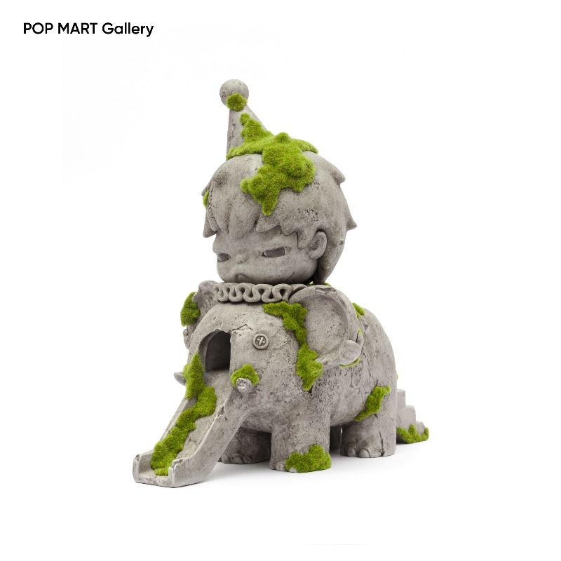 POP MART Hirono Elephant Slide - Resin Art Sculptures avaliação e preço