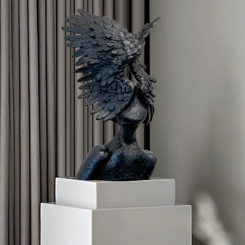 Ornamento de anjo abstrato mod - Resin Art Decor avaliação e preço