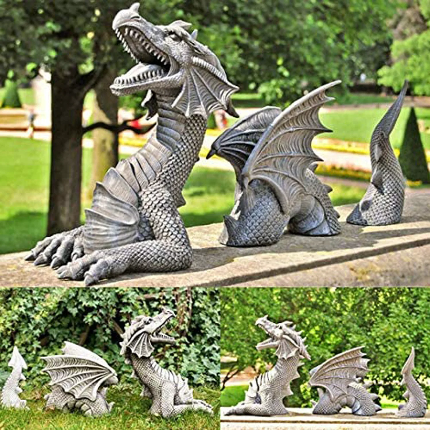 Resina Dragão Esculturas para  - Resin Art Sculptures avaliação e preço