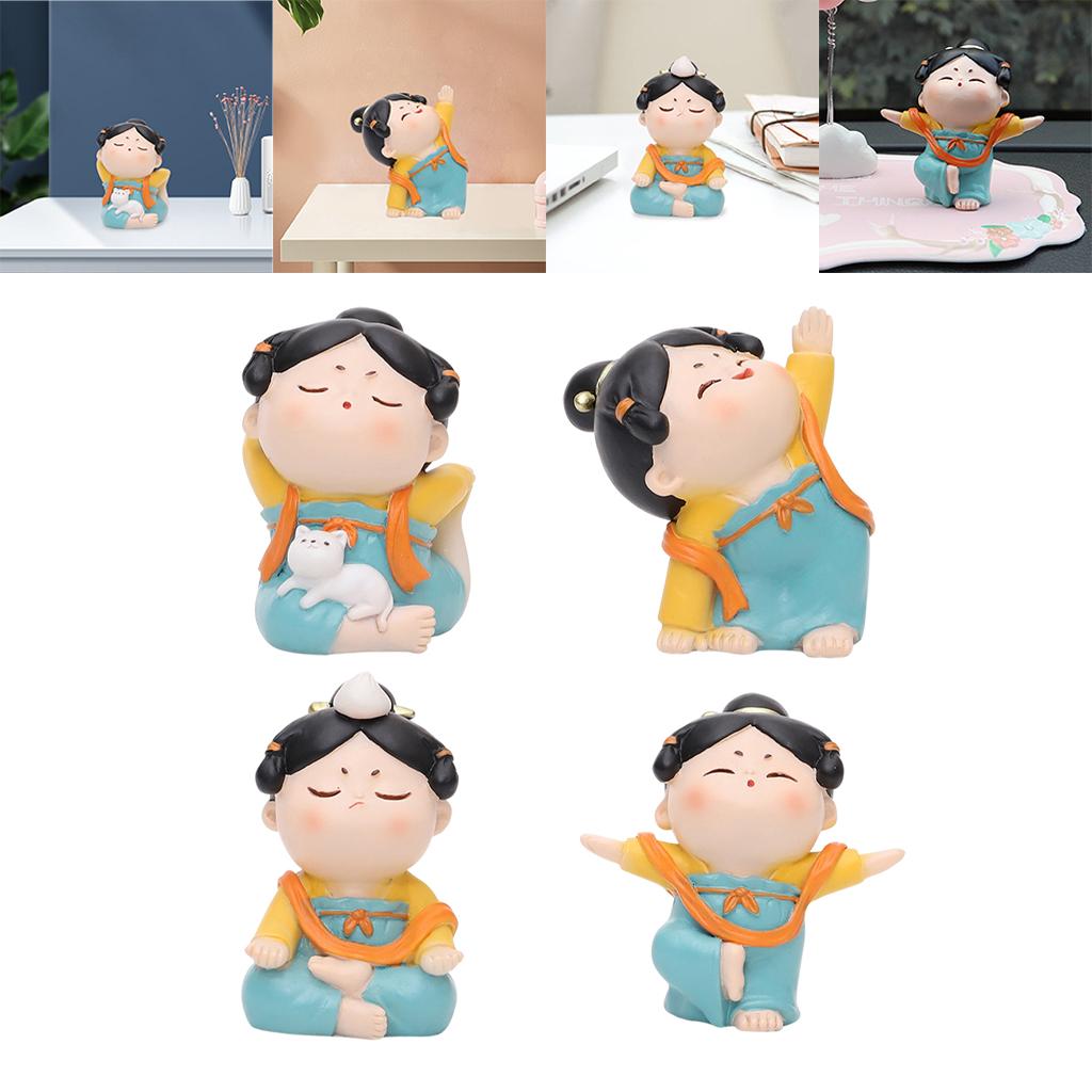 Estátua de Yoga de Senhora Chi - Resin Art Studio avaliação e preço