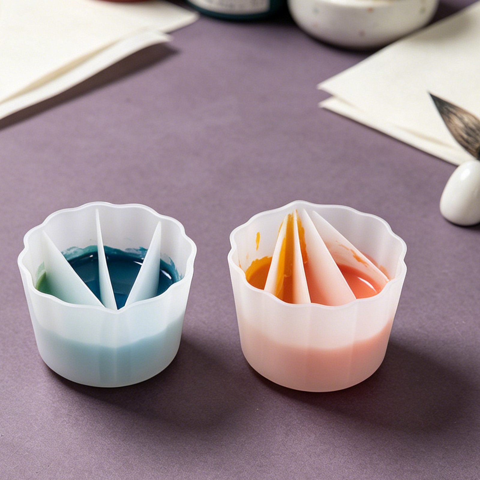4 Peças de Copos de Silicone D - Resin Art Pouring avaliação e preço