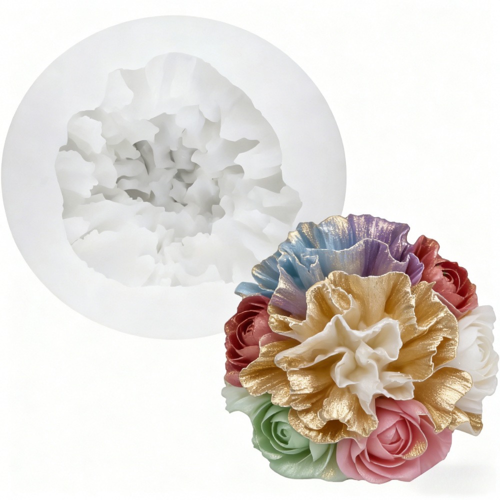 Conjunto de 3 Moldes de Silico - Resin Art Design For Wedding avaliação e preço