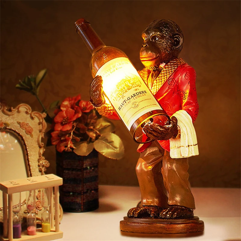 Retro macaco lâmpada do vintag - Resin Art Floor avaliação e preço