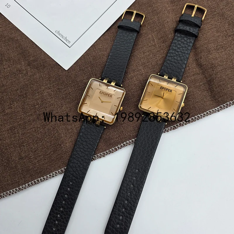 Relógio de Quartzo Quadrado X- - Resin Art Watch avaliação e preço