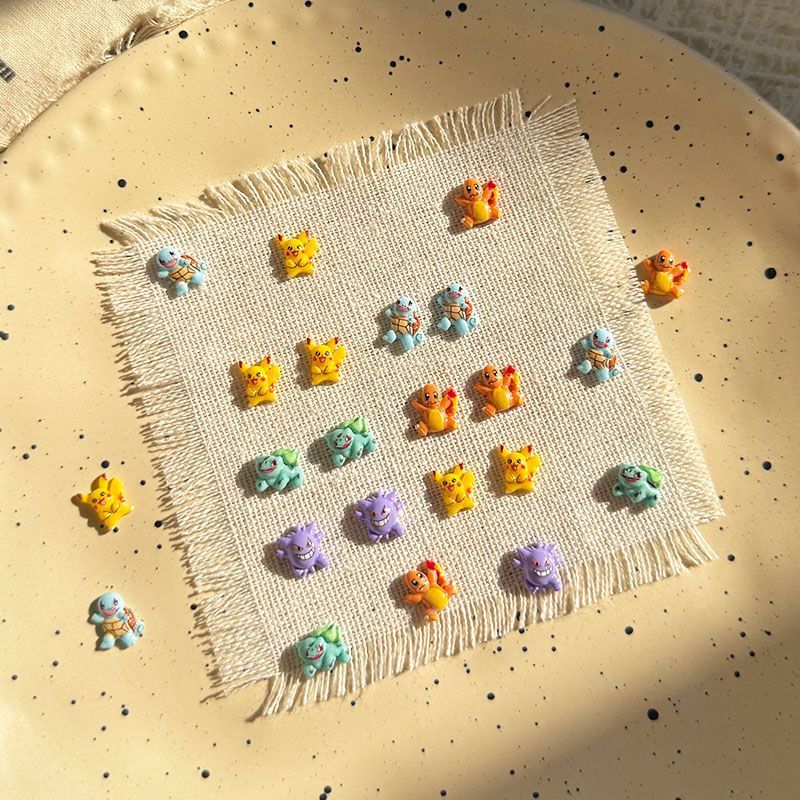 Acessórios de nail art Pokémon - Resin Art Decor avaliação e preço