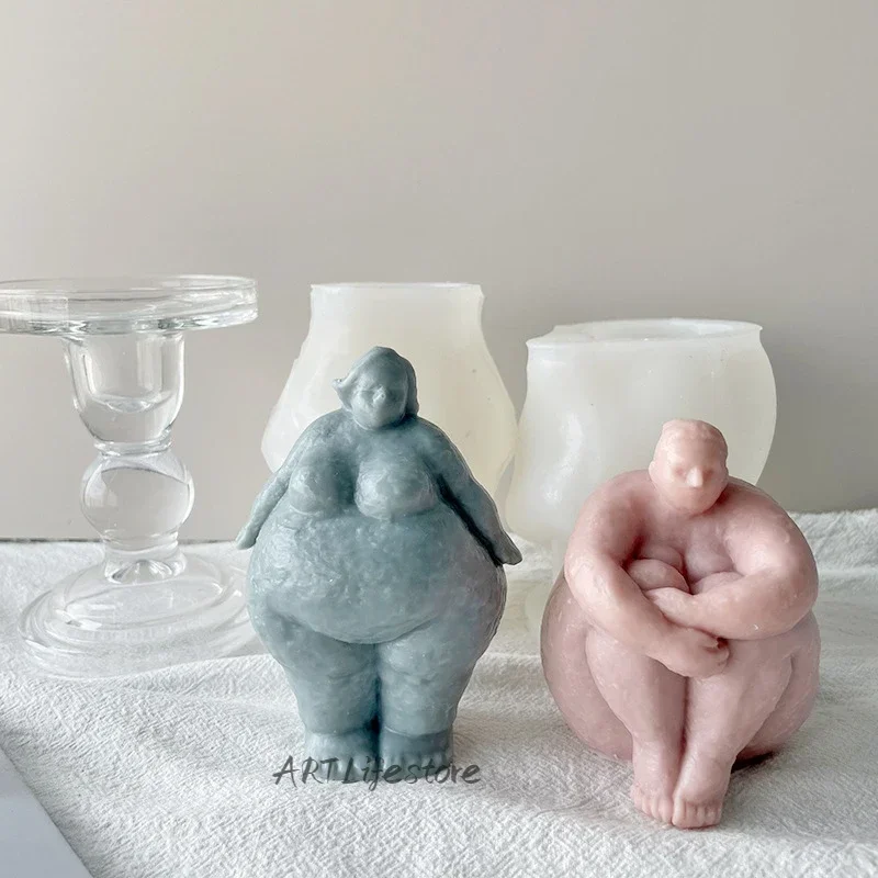 Diy nórdico abstrato corpo hum - Resin Art Sculptures avaliação e preço