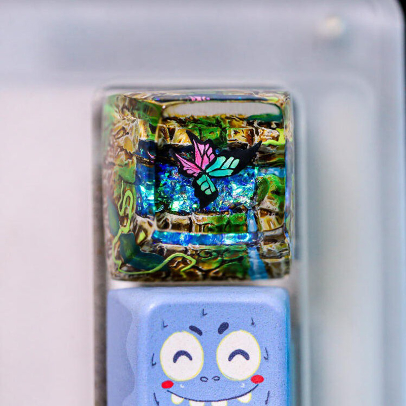 Tecla de Resina com Tema de Bo - Resin Art Decor avaliação e preço